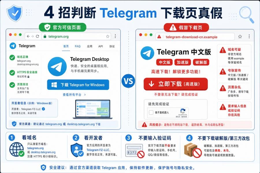Telegram 官方下载和官网下载安装有什么区别?APK、Google Play、App Store 与电脑版选择指南 配图 3