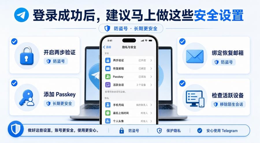 Telegram 收不到验证码怎么办?官方版登录验证码收不到的排查教程 配图 3