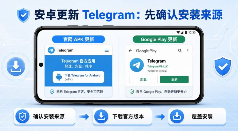 Telegram 怎么更新到最新版?手机、电脑与官网 APK 更新方法 第 2 张正文图
