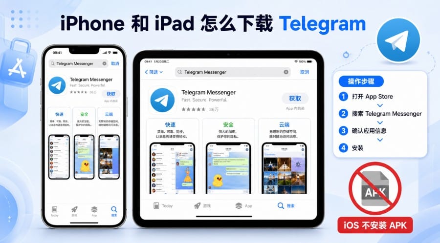 Telegram 官网下载入口怎么找？安卓、iOS 和 Windows 安装选择指南 第 4 张正文图