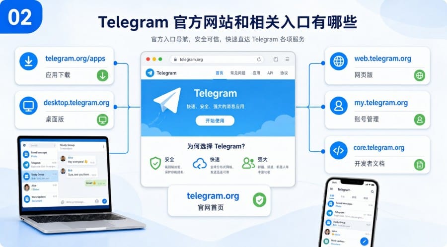Telegram 官方网站怎么安全访问?下载和登录前要检查什么? - step 1