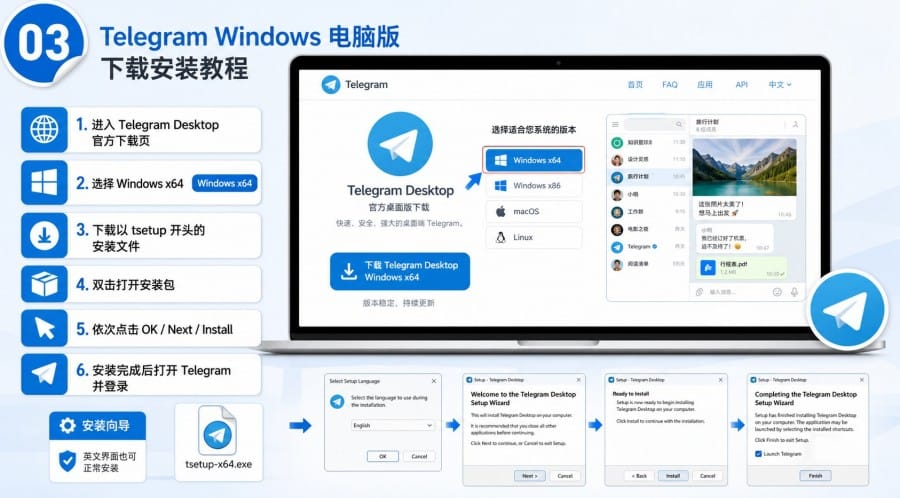 Telegram 官网下载怎么操作? - step 2