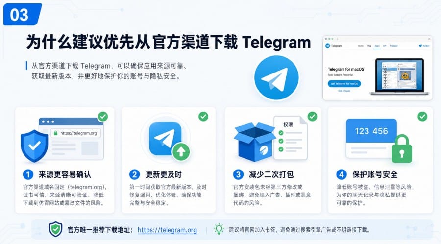 Telegram 官方网站和第三方下载页有什么区别? - step 2