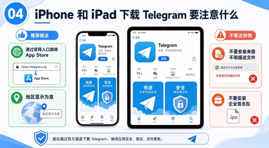 Telegram 官网下载页面怎么看？安卓、iPhone 和电脑端入口说明 配图 3