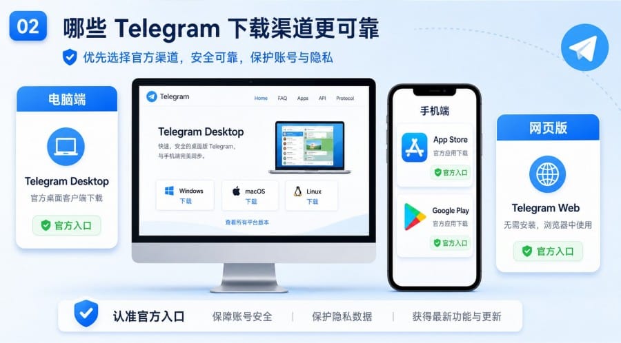 Telegram 官网下载安全吗? - step 1