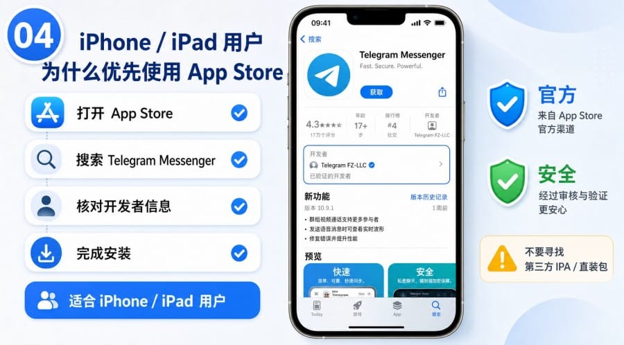 Telegram 官网下载还是应用商店 - 配图 3