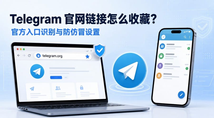 Telegram 官网链接怎么收藏?官方入口、书签设置与防仿冒方法